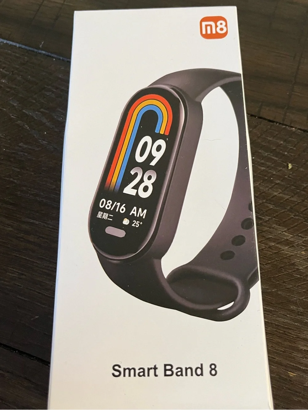 Smart Band 8 Fitness Tracker - Black